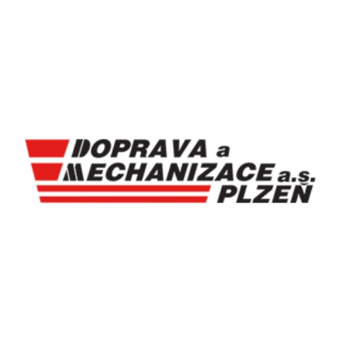 logo doprava a mechanizace plzeň